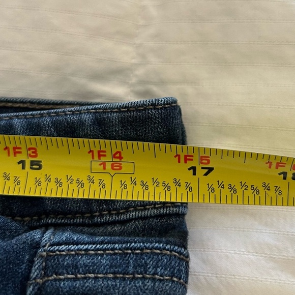 PAIGE/ Hoxton Ultra Skinny in Legenary Fit Ankle Jean/ BLUE / size 32/ - Picture 9 of 10